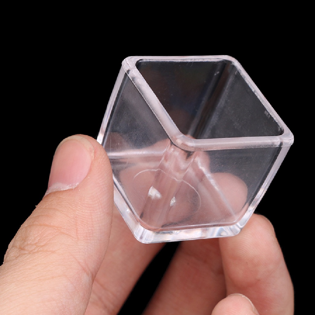 GentleHappy 1/12 Dollhouse Miniatures Transparent Square Candy Box Doll House Accessories id