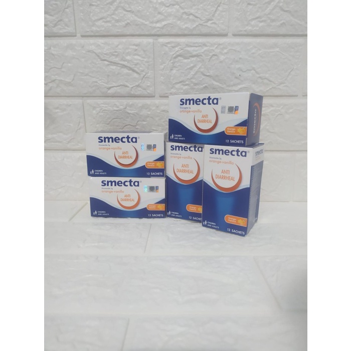 Smecta Obat Diare Anak dan Dewasa isi 12 sachet original Malaysia