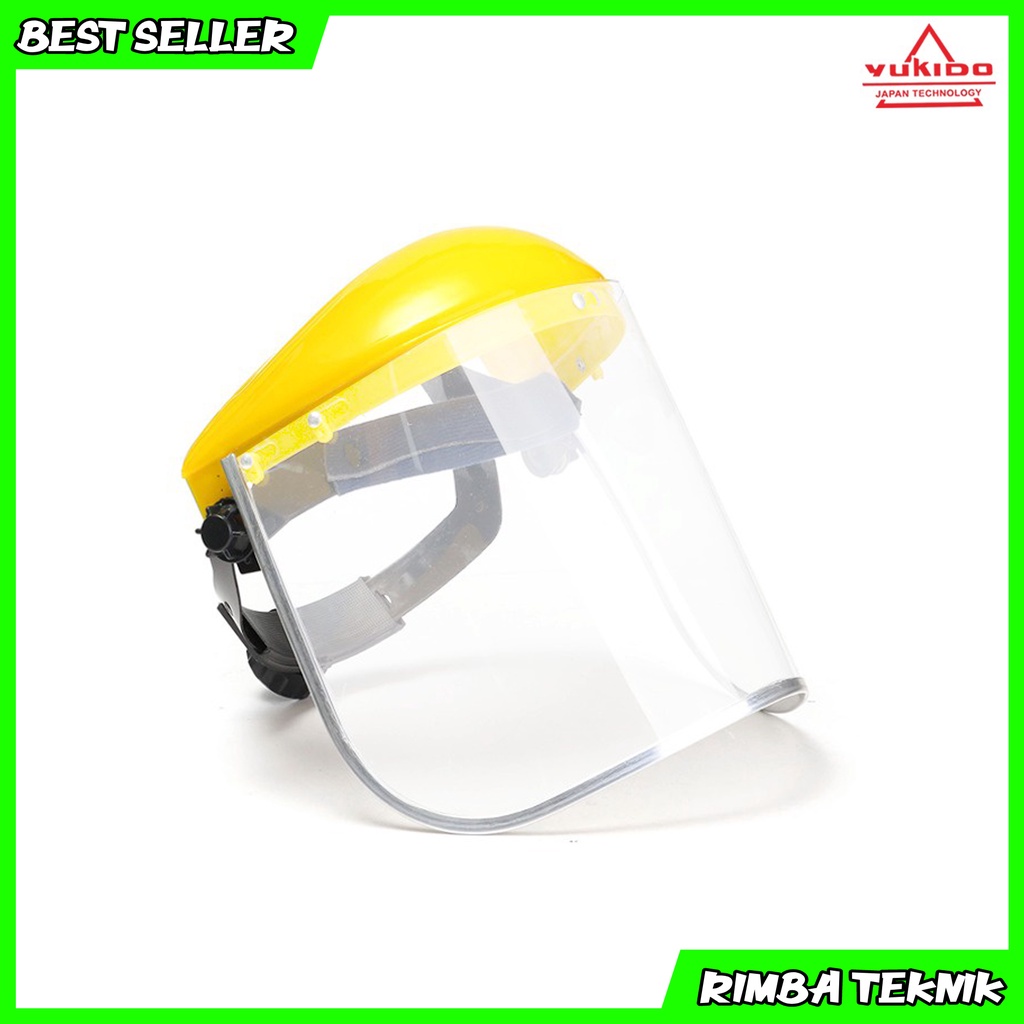 Masker Pelindung Wajah Welding Mask Clear Safety Alat Pelindung Diri Topeng gerinda