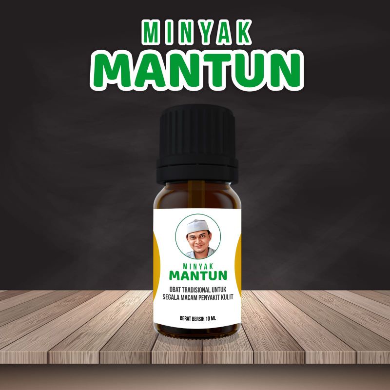 Minyak Mantun Herbal Penyakit Kulit