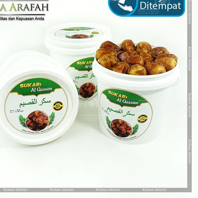 

FREE ONGKIR!Kurma Sukari Al-Qossim 850 GR Premium Kemasan Ember|SQ9