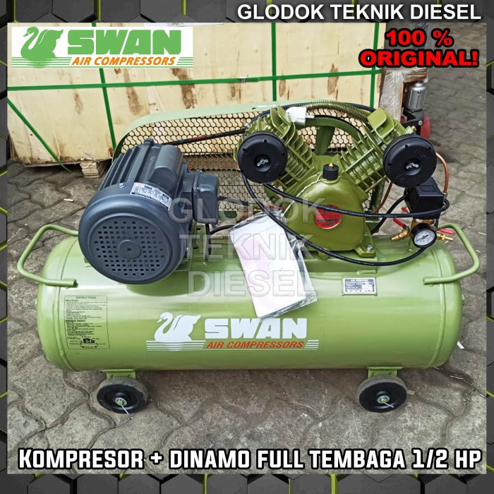 Kompresor Swan Air Compressor (S Series) 1/2 Hp Kompresor Angin Svp 212 Original