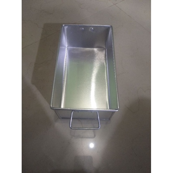 loyang brownies kukus/loyang lapis/loyang kotak ukuran 22x12x8