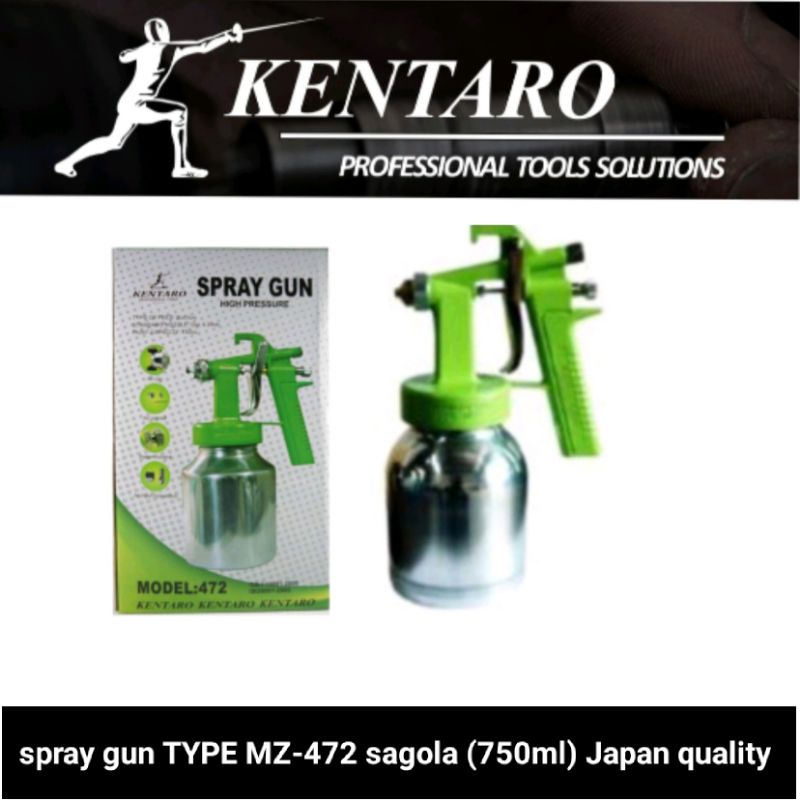 spray gun model sagola MZ-472 / semprotan cat (750ml) kentaro japan quality