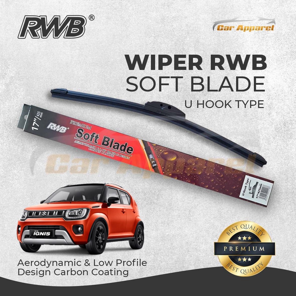 Wiper RWB Soft Suzuki Ignis Hybrid / Windshield Suzuki Ignis