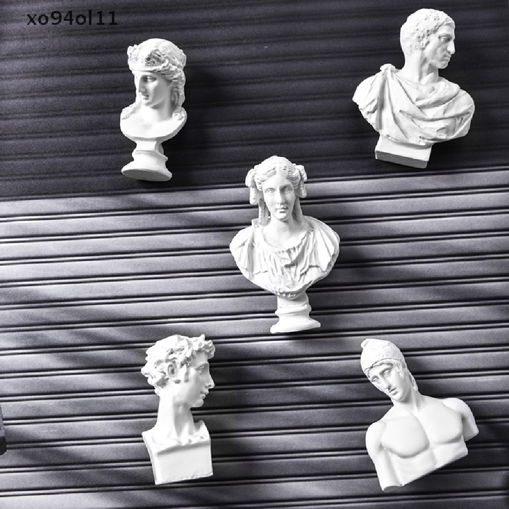 Xo 8 cm Nordic Style Patung Mythoy Yunani Potret Gypsum Miniatur Kerajinan OL