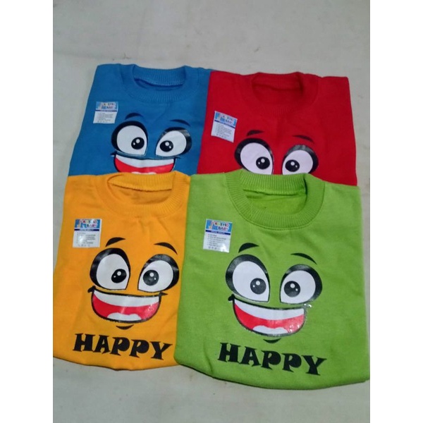 switer anak motiv hapy 6-12bulan