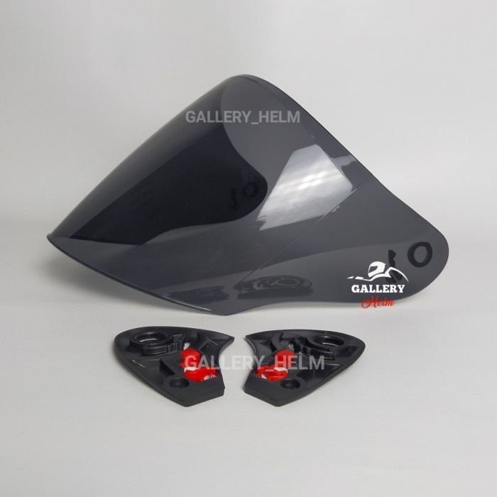 Kaca Visor Venom Smoke Kyt Galaxy, Kyt Dj Maxi, Kyt Dj Maru Smoke