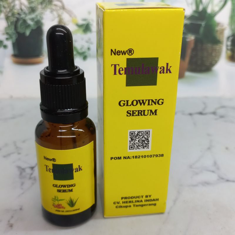 SERUM TEMULAWAK NEW R GLOWING BPOM
