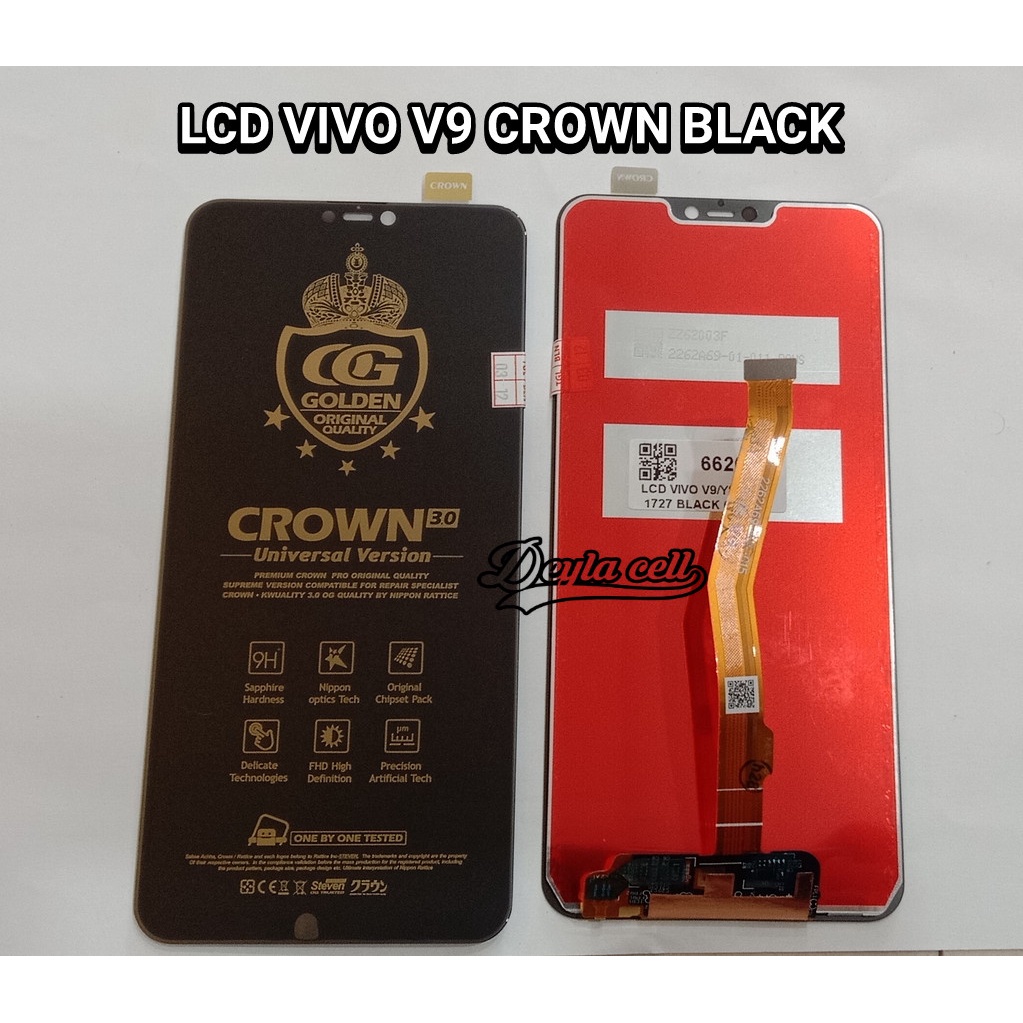 LCD TOUCHSCREEN VIVO V9 VIVO 1727 BLACK