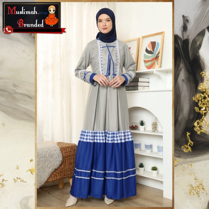 ORIGINAL Gamis Deura D280 / Gamis Deura Kekinian / Gamis Remaja / Gamis Wanita Terbaru MUSLIMAH BRAN