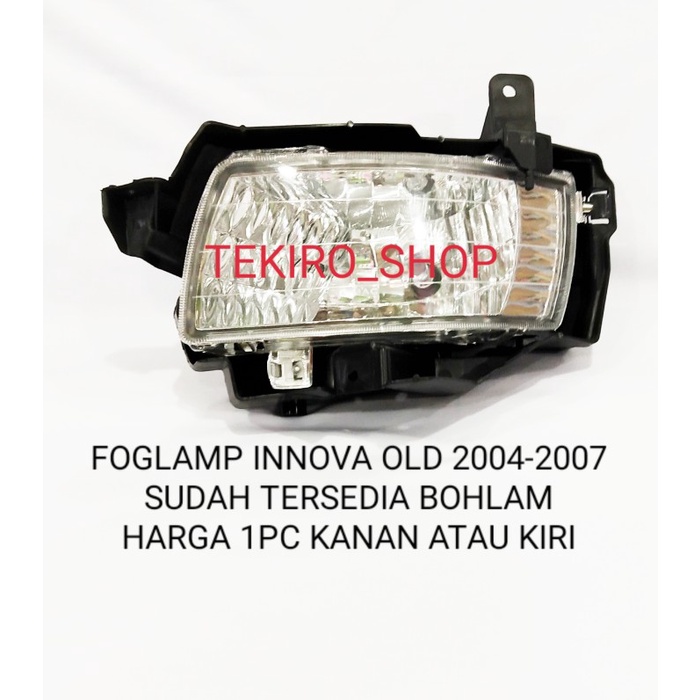 Foglamp Innova Inova 2004 2005 2006 2007 Lampu Fog Lamp Bemper Kabut #Original