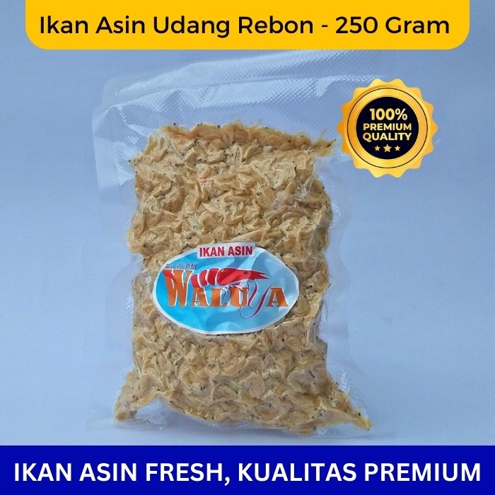 

Ikan Asin Udang Rebon 250 Gram Segar, Kualitas Premium