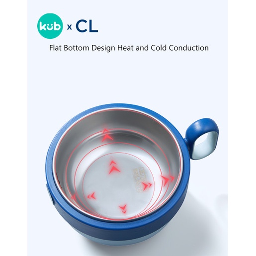 KUB X CL - CHILDREN'S THERMAL INSULATED BOWL 350ML