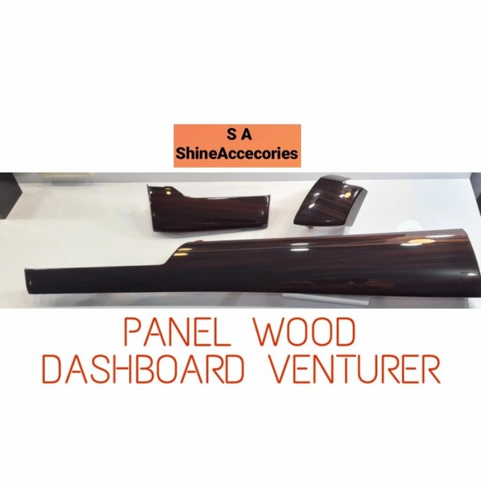 Panel Wood Innova Reborn Venturer Dashboard Original Toyota