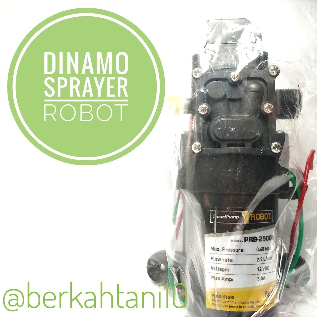 Dinamo Sprayer Elektrik Otomatis Merk Robot