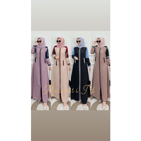 COD || RAINA DRESS || BY RIANTI.ID || GAMIS MURAH || GAMIS RIANTI