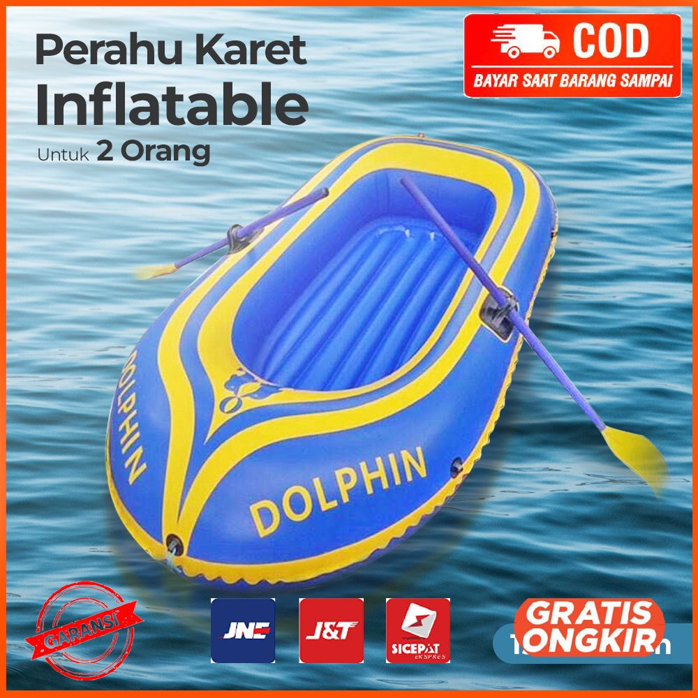 Perahu Karet Inflatable Boat 2 Orang - XC2389