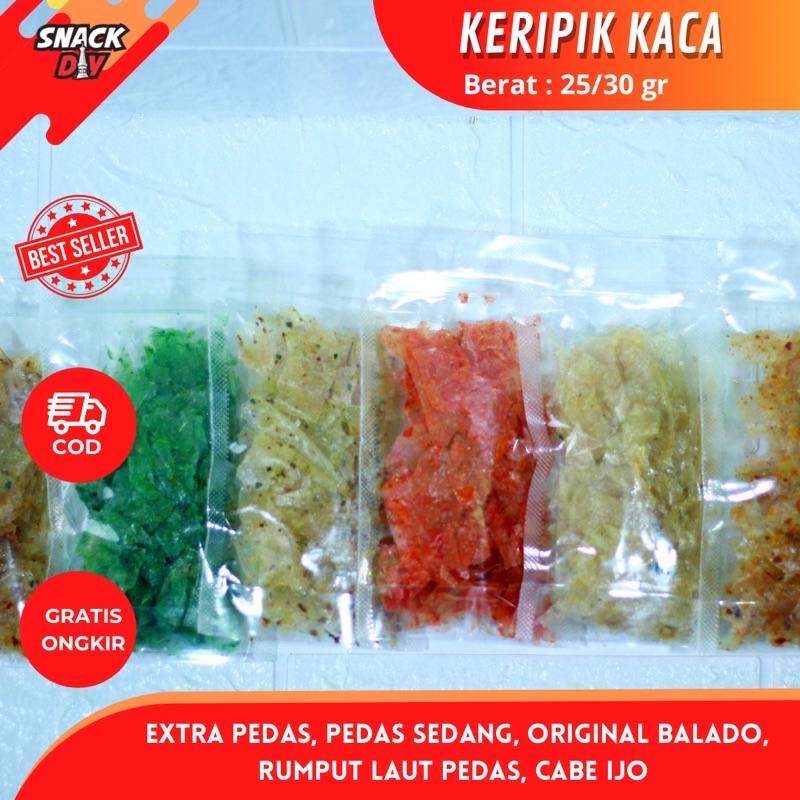 

Keripik Kaca/Kripca 25gr