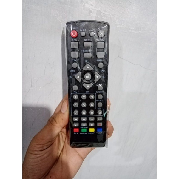 Remote Remot Set Top Box  Matrix Garuda Matrix Kuning