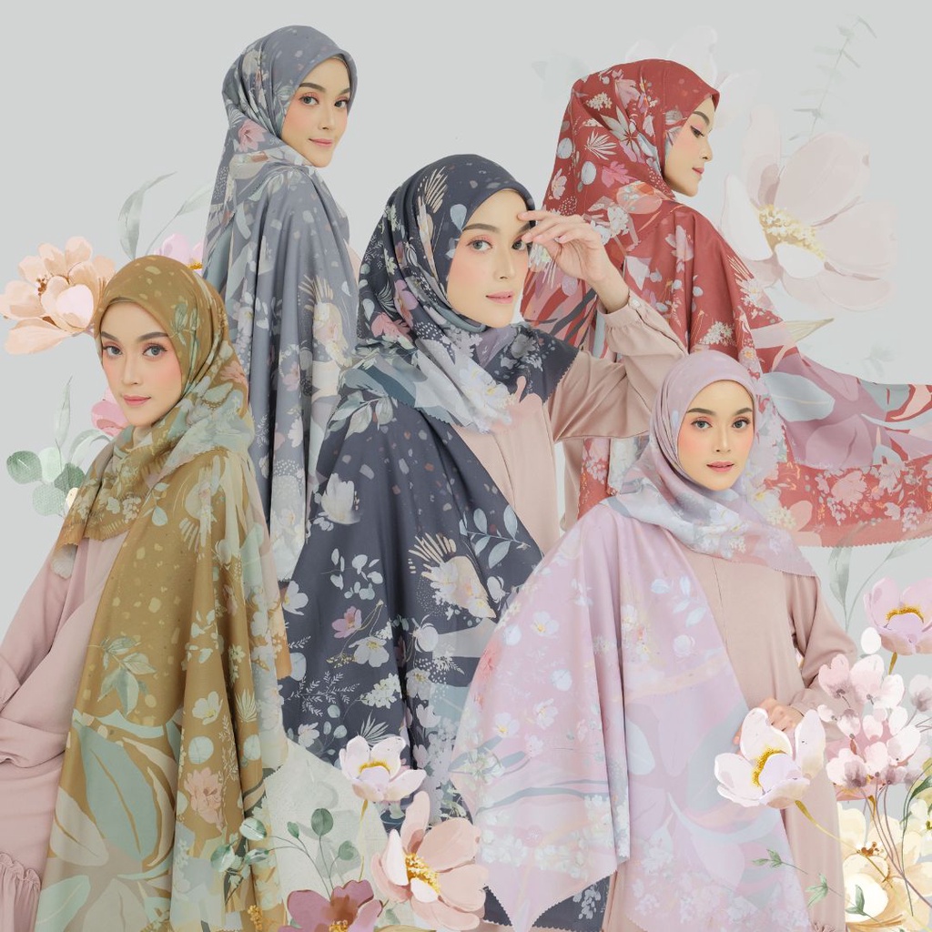 Hijabwanitacantik - Gera Scarf | Bahan  Linea voal yang tebal dan anti licin