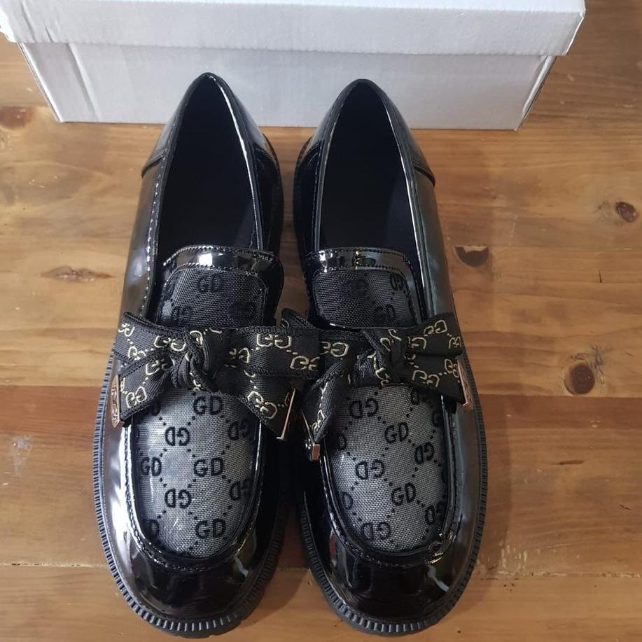 New Stock AGI0972 Sepatu Docmart Wanita import kekinian gaya korea model terbaru termurah COD jakart