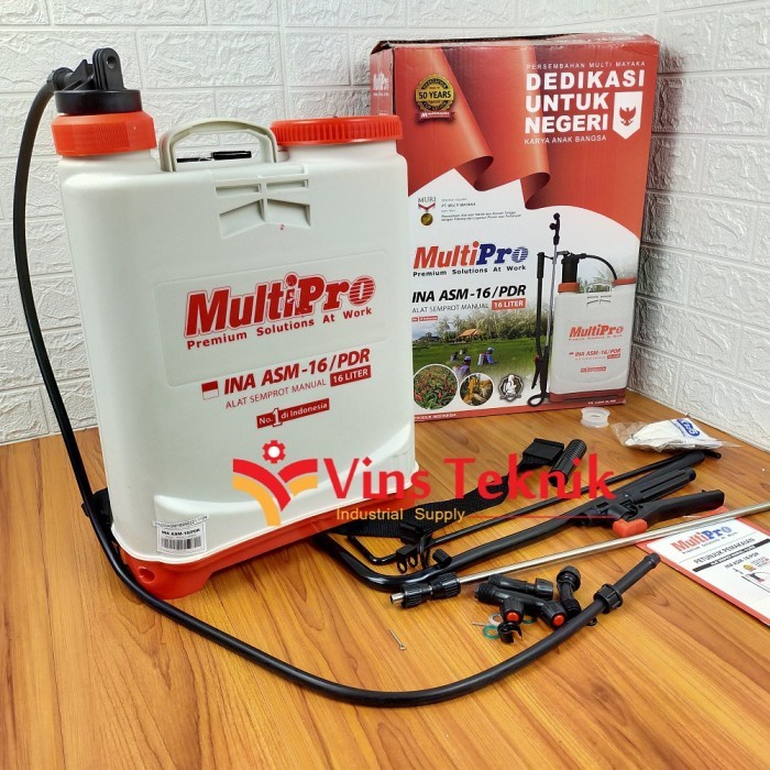 Multipro Ina Asm16Pdr Sprayer 16 Liter Manual Alat Semprot Hama Asm 16