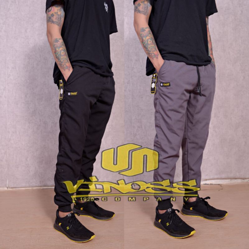 celana joger polos pria fants premium original slim fit terbaru murah