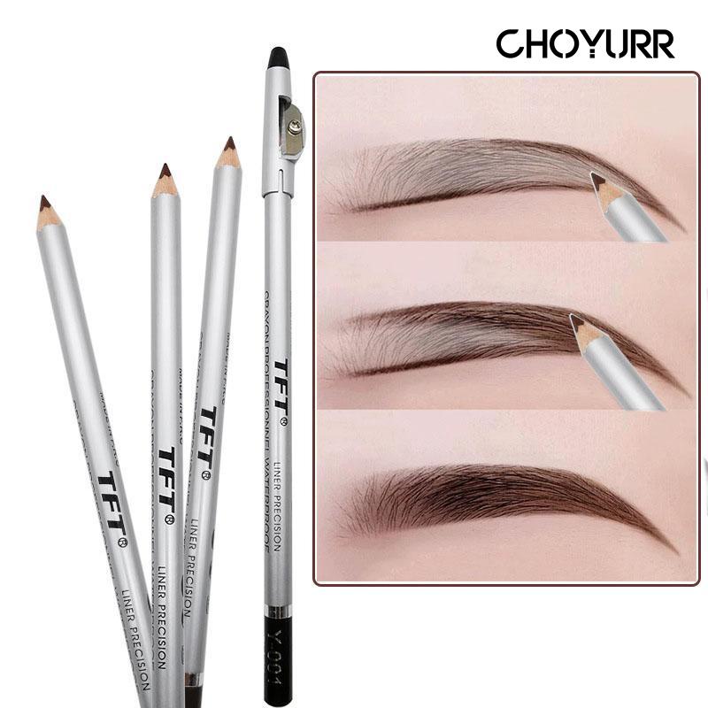 【COD】Eyebrow Pensil Alis Soft Brow Pencil Waterproof Eyebrow Pencil Tahan Air Tahan Lama MakeUp Pensil Alis Import-CH