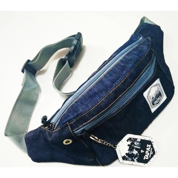 tas pinggang PROMO  Tas Pria Oval MINI Levis Denim Justin Store B5D2 bayar ditempat termurah travel 