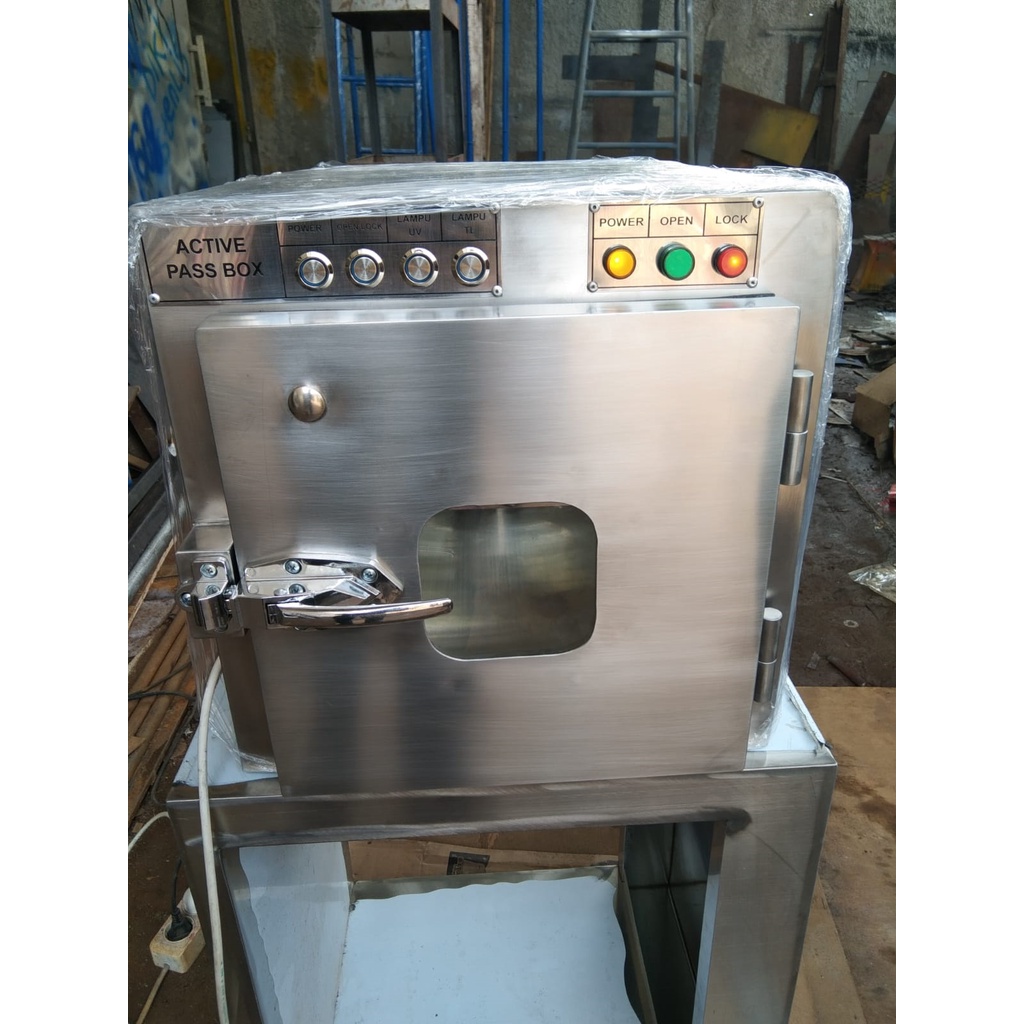 Pass Box 60x60x60Cm Stainless Steel + UV + TL Pass Box Clean Room