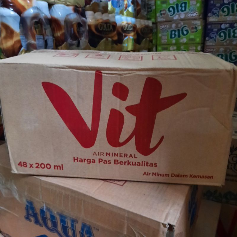 

VIT GELAS 200ML 1 DUS ISI 48 GELAS