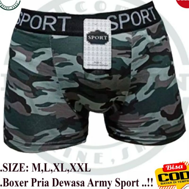 celana dalam NewCalvinKlein SportBoxer pria size XL 1pc.