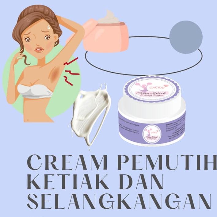 TERLARIS BRANDS FESTIVAL DAPAT MINI GOLD Cream Pemutih Pencerah Ketiak Leher Dan Selangkangan Love Y