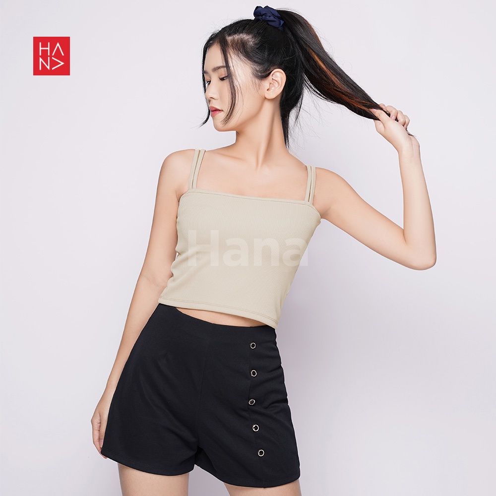 Hana Fashion - Tesa Double Straps Tank Top Atasan Wanita [S - XXL] - TT052