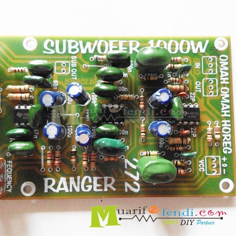 Flash Sale Kit Subwoofer Speaker Aktif 2.1 Driver Stereo In Out Dan Mono Subwoofer