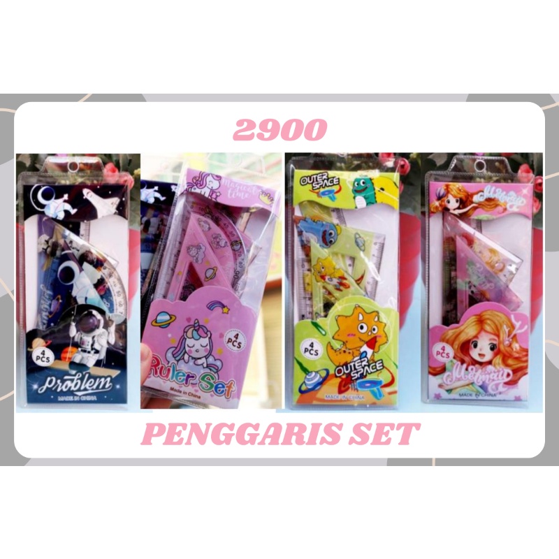 

SET ALAT TULIS MURAH ATK ANAK PENGGARIS SET 4 BENTUK MOTIF ANIMAL 2900