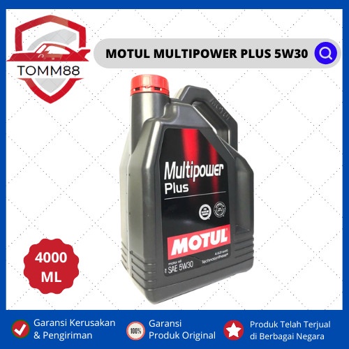 MOTUL MULTIPOWER PLUS 5W-30 4L OLI MOTUL OLI MOBIL/100%ORIGINAL