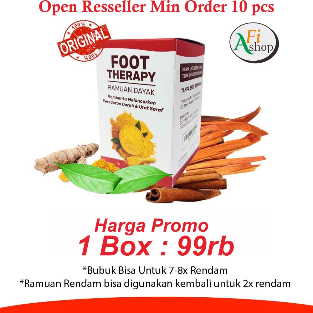 Obat Asam Urat Ramuan Dayak Rendam Kaki Refleksi Foot Therapy Foopy