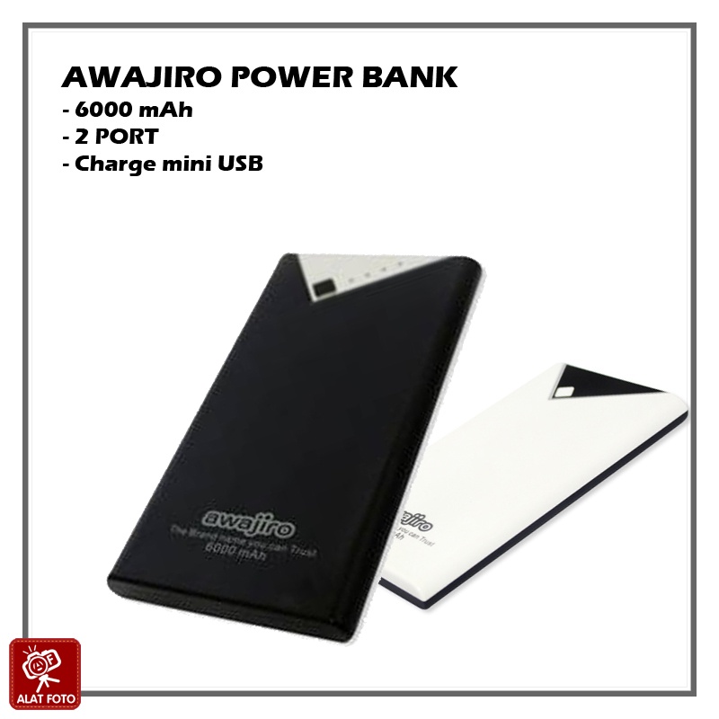 Powerbank Awajiro 6000mAh