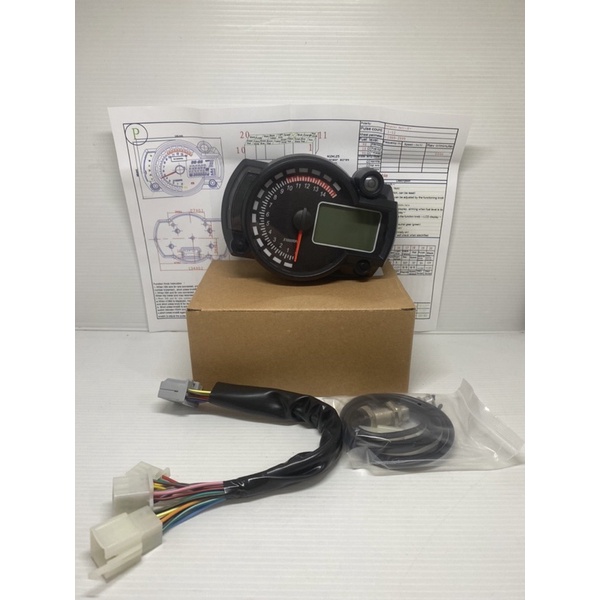 Speedometer Koso Rx2N Digital CB Spido Spedometer Spidometer Koso Rx2 N Vixion Modif