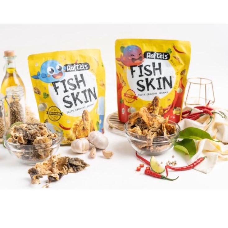 

9.9 HARGA GROSIR Raftels - Fish Skin - Keripik Kulit Ikan - Crunchy - Gurih - 75gr