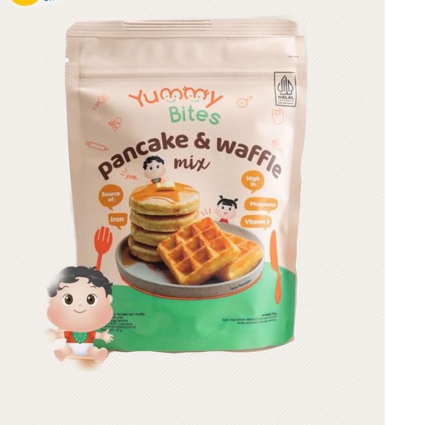 

Harga Bersahabat Yummy Bites Pancake & Waffle Mix 130g**