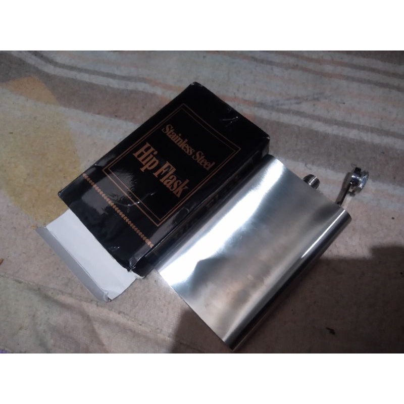 Botol Minum gepeng Stainless