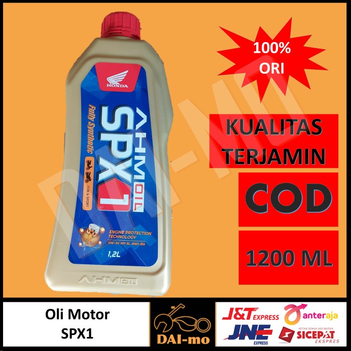 Oli Motor SPX1 Asli 1.2L/ SPX 1 1,2 Liter/ 1200 ml