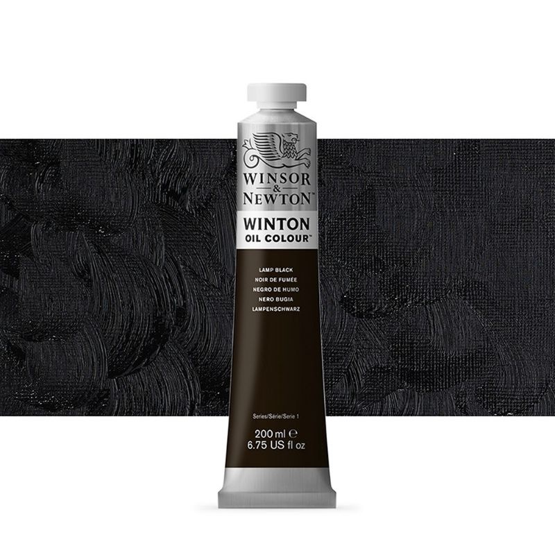 

WINTON OIL COLOUR 200 ML LAMP BLACK WINSOR & NEWTON