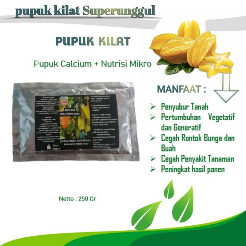 Pupuk Booster Organik Pelebat Buah Belimbing Dan Perangsang Agar Cepat Berbuah