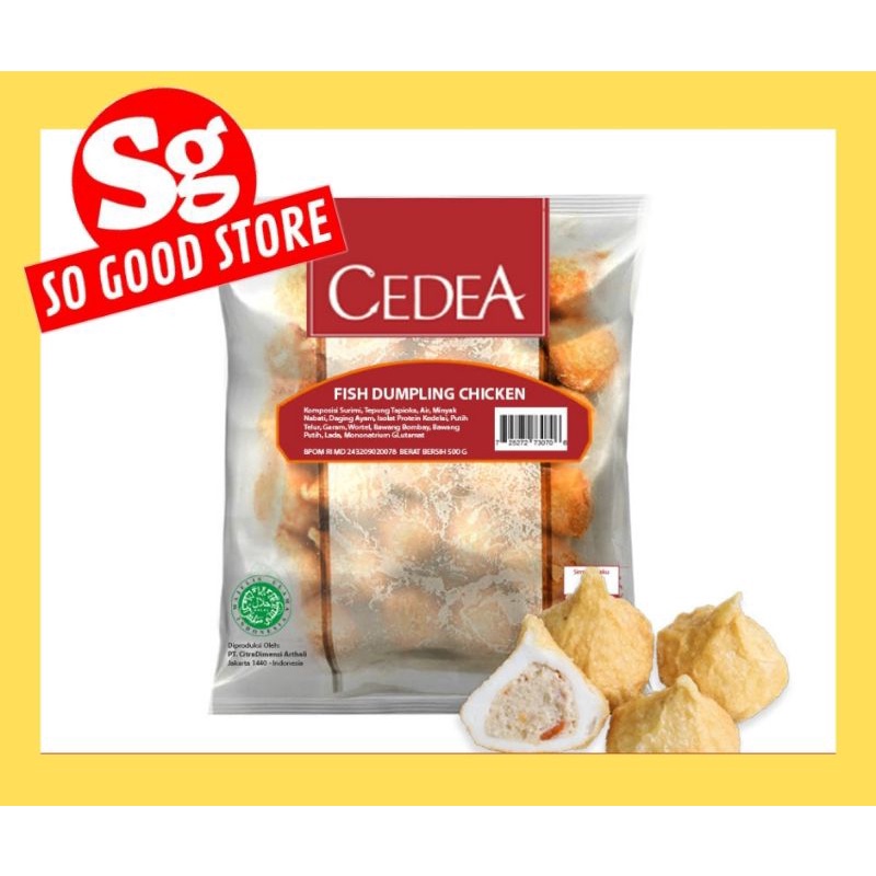 

CEDEA Dumpling Chicken 500gr