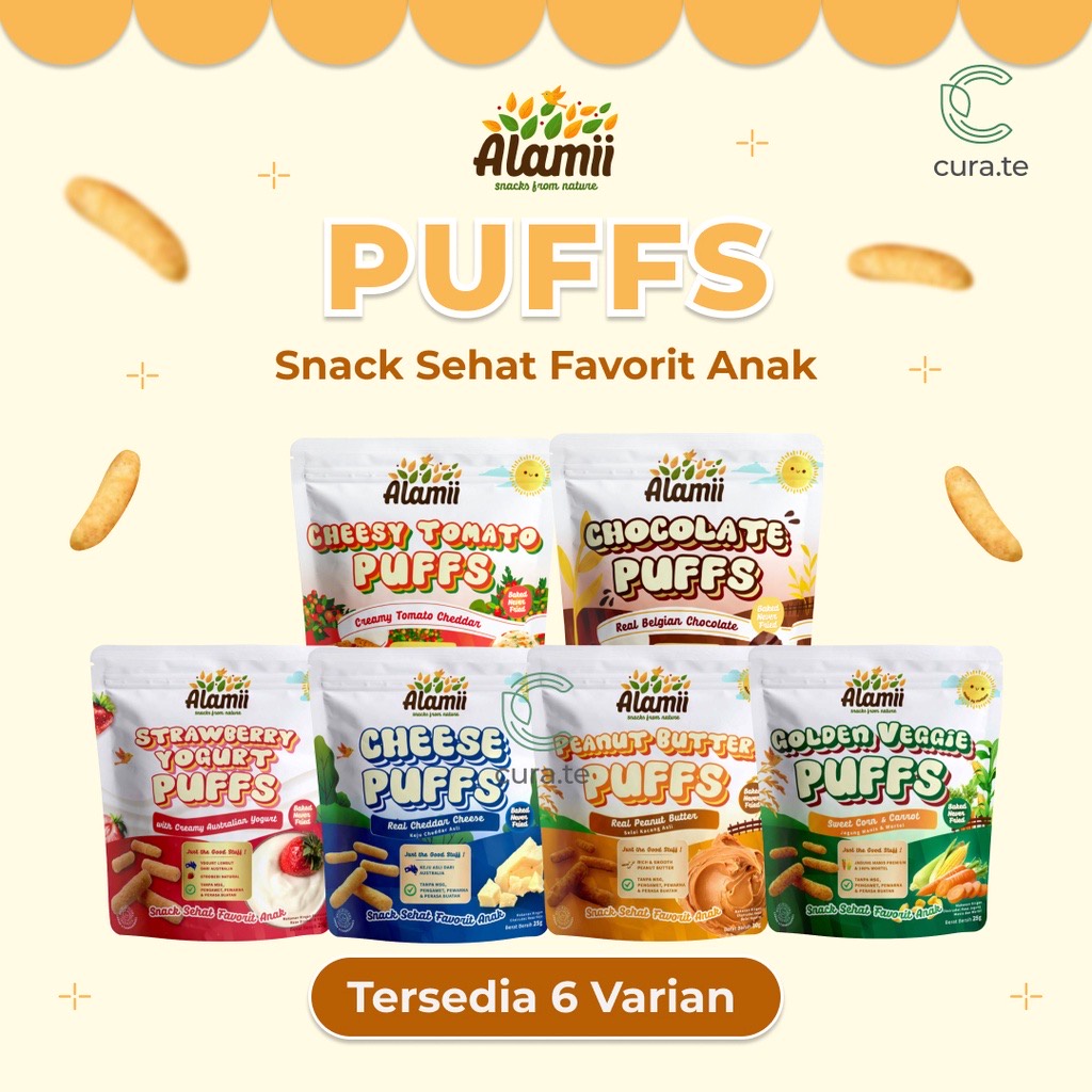 Jual ALAMII PUFF HEALTHY SNACK ANAK 30gr Shopee Indonesia