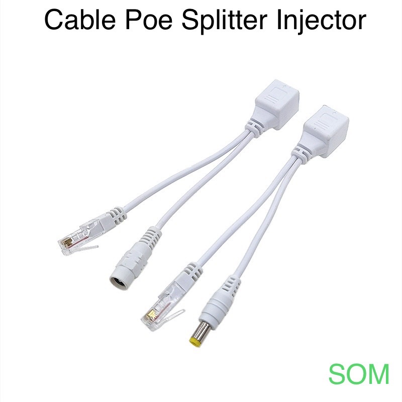 KABEL POE SPLITTER DAN INJECTOR 1 SET ISI SEPASANG